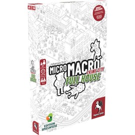 Pegasus Spiele 59061G MicroMacro Crime City 2-Full House, Multi-Colour, Multi-Coloured [German Version]