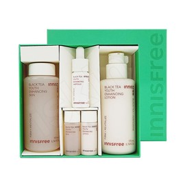 Innisfree Black Tea Youth Enhancing Skin Care Set / 이니스프리 블랙티 유스 인핸싱 스킨케어 세트