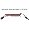 Coffee Grinder Cleaning Brush Curved Wood Handle Brush for Home