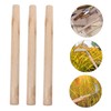 MERRYHAPY 6-Piece Hardwood Handles Replacement for Wooden Hoe Shovel Axe