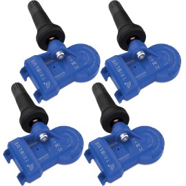 TriBlue 314MHz & 434MHz programmable TPMS Universal Tire Pressure Sensors (FOUR)