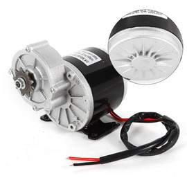 Xuthusman MY1016Z DC Gear Motor for Electric Tricycle E-Bike Scooter Brush DC Motor with Gear 9 Teeth Sprocket 350W 24V 300 RPM