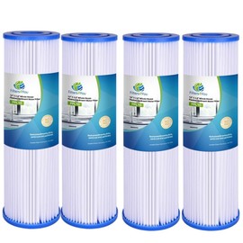 CFS – Whole House Water Filter Cartridges Compatible with EQ-304-20, EQ-PFC.35 Models – Removes Bad Taste and Odor – Replacement Filter Cartridge (4 Pack - Pleated Filter)
