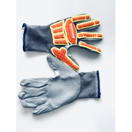 Ormadus 6 Pack Ormadus High Impact work safety gloves Fastenal Nitrate SIZE  M/8
