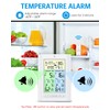 Wireless Freezer Thermometer with Alarm, Temracha Upgraded Digital Fridge Thermometer