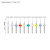 sourcing map 36 Piece Pin Vise Hand Drill Set, 0.1
