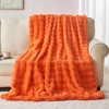 Wajade Fluffy Faux Fur Throw Blanket for Couch Bed 50x60