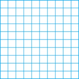 Clearprint 8.5" x 11" 1000H 100% Cotton Design Vellum Pad with 10x10 Fade-Out Grid, 16 lb. / 60 GSM, 50 Sheets/Pad, 1 Each
