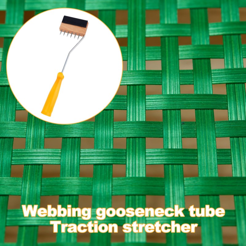 lasuroa Webbing Stretcher, Upholstery Tool to Catch the Webbing Close