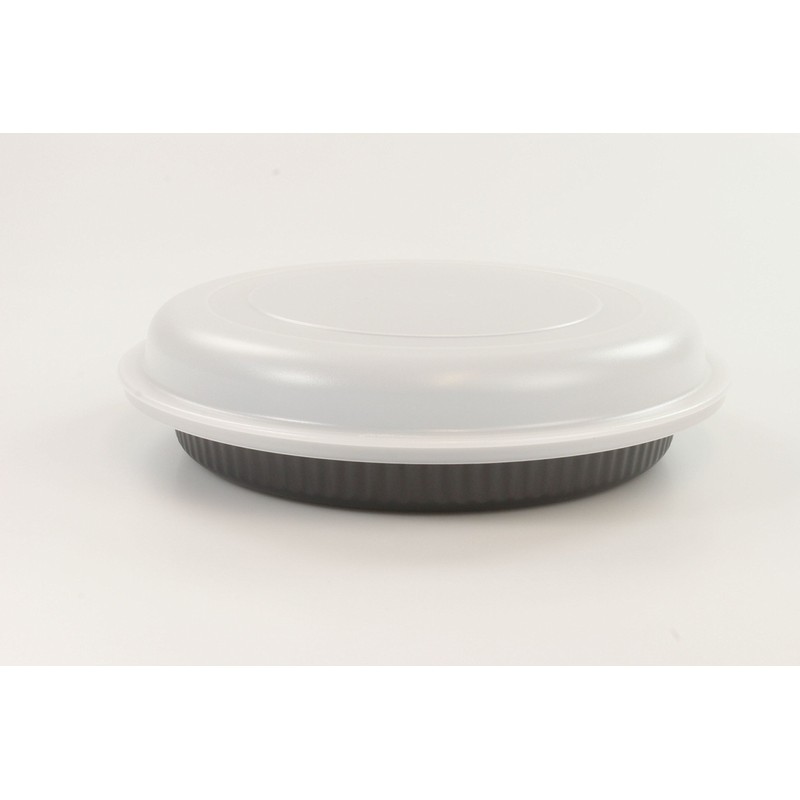 TUPPERWARE UltraPro cake mold gray + lid white