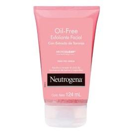 Exfoliante Facial Neutrogena Oil Free Toronja 124 Ml