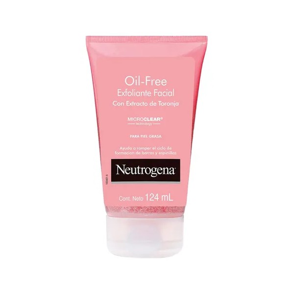 Exfoliante Facial Neutrogena Oil Free Toronja 124 Ml