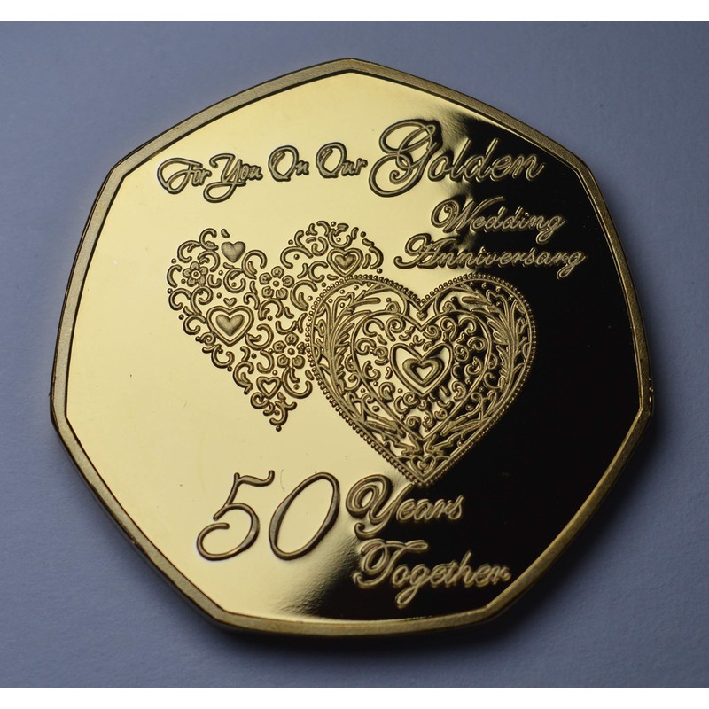 The Commemorative Coin Company On Our 50th GOLDEN WEDDING ANNIVERSARY