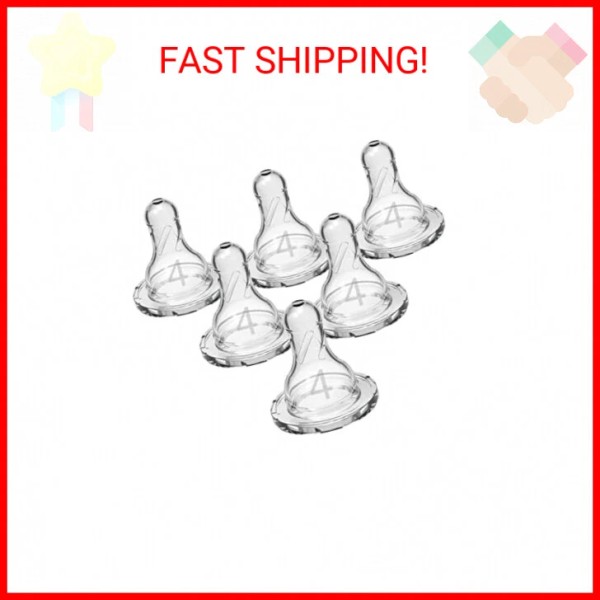 Dr. Brown’s Natural Flow Level 4 Narrow Baby Bottle Silicone