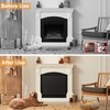 MyLifeUNIT Magnetic Fireplace Cover, 39" x 32" Fireplace Blanket for