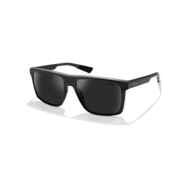 Zeal Optics Divide | Men's Eco-Friendly Polarized Sunglasses - Black Grain/Polarized Dark Grey Lens