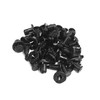 Motoforti 20Pcs Fit 10mm Hole Plastic Rivets Fastener Fender Bumper