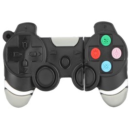 Flash Drive Portable Black Cartoon Image USB 2.0 Thumb Memory Stick for Information Storage Data Transmission32GB