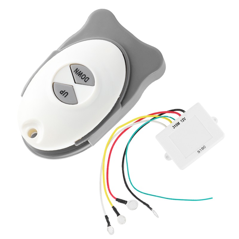 12V Anchor Windlass Wireless Switch Receiver Waterproof Sail Trim Controller