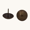 Amanaote Metal 1” Diameter Antique Brass Hardware Upholstery Clavos Decorative