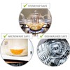 Kitchen Kite Glass Teapot Set with 4 Double Wall Teacups