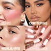 Blush Stick,Liquid Blush Stick,Silky Smooth Creamy Formula,Lightweight Blendable Blush Rouge