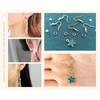 MAIBAOTA Earring Hooks for Jewelry Making, 602 Pcs Earring Making