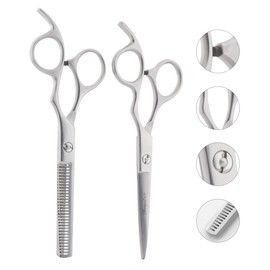 Professional Hairdressing Scissors Set 5.5" with Adjustable Screw