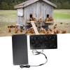 10W Solar Panel Powered Fan Efficient Fast Cooling Solar Powered