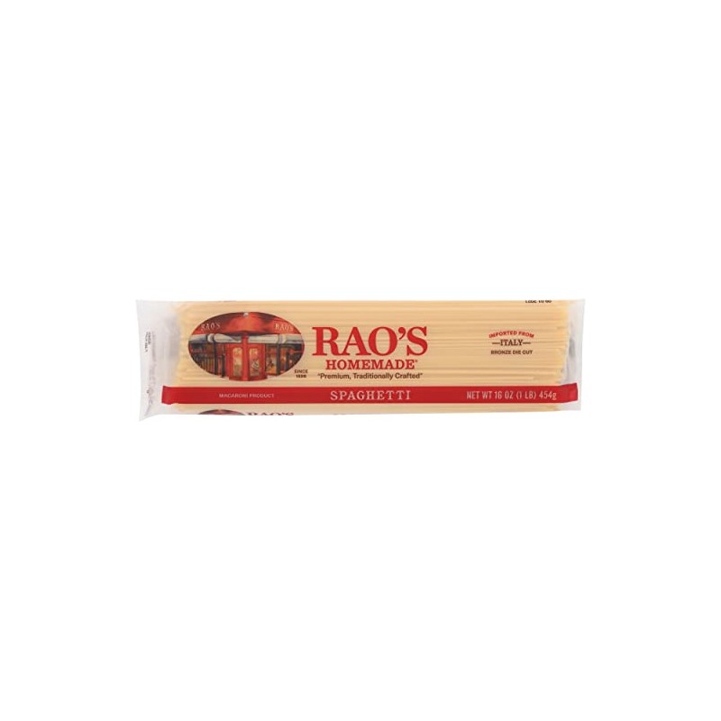 Rao's Homemade Spaghetti Pasta, Non-GMO, 16 Oz (Pack of 15)