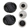FELTECHELECTR 4pcs Splashproof Camera Lens Cover Dust and Moisture for