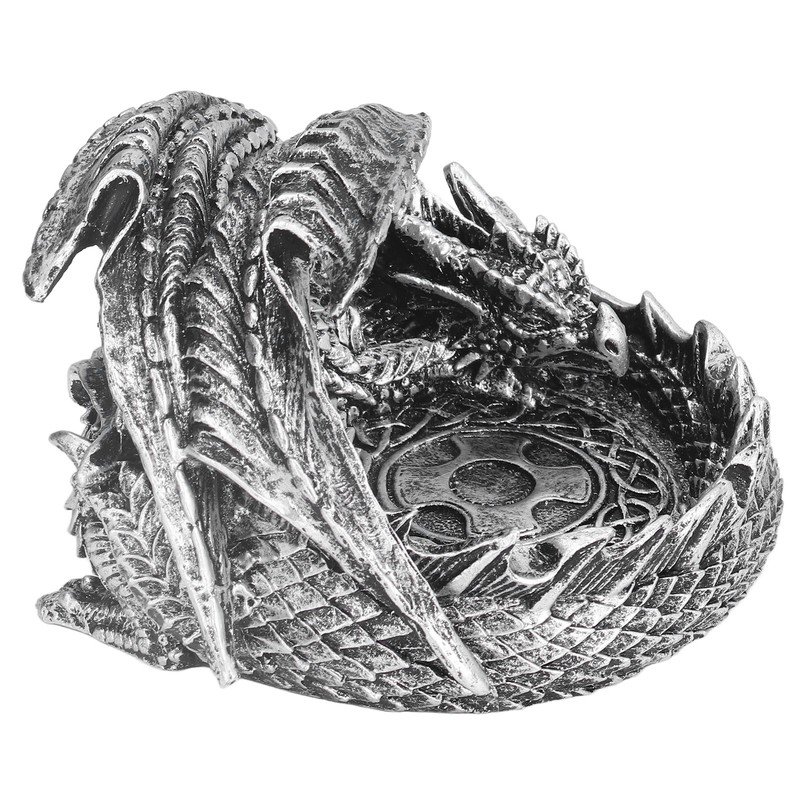 Cigar Ashtrays Pterosaurs Design Scale Carvings Retro Style Attractive Decorative