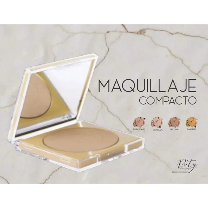Maquillaje Compacto Tono Vainilla 11.5gr Terramar Vainilla