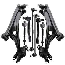 OCPTY ES801250 ES801251 EV801274 K623649 K623650 K750865 Front Control Arm And Ball Joint Tie Rod End Links Tie Rod End Suspension For 2016-2019 for Honda for Civic