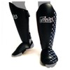 Fairtex Muay Thai Shin Guards - Black Large