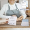 Nezyo Duplicate Receipt Pad for Small Business A6 High -
