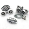 Set of 4 New Oval Butterfly Twin Wheel 23mm Shower