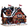 Lemax Vail Village Lighted Building: Apres-Ski Lodge, Porcelain