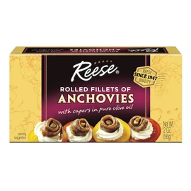 Reese Rolled Anchovies, 2 Ounce Tins (Pack of 10)