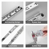 SHUHANG Full Extension Drawer Slides 8 10 12 14 16