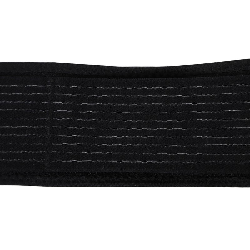 Breathable Adjustable Sacroiliac Lumbar Support Belt Black M