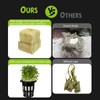 72 Pcs 1.2-Inch Rockwool Cubes with Net Cups and Self-Watering