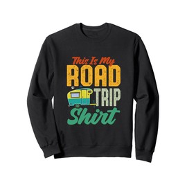 Camping Scouts Mountain Hiking Road Trip Campers Adventure Sweatshirt
