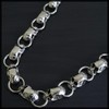 White Fang AZ164 Wallet Chain, Skull Belt, Stylish, Wallet, Lock,