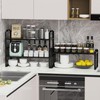 Jojocross Expandable Shelf for Cabinet Organizer Adjustable Stackable Spice Rack