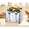 Geek-Chef 1500W Toaster 4Slice 4-Slot Bagel Croissant Waffles Donuts Defrost