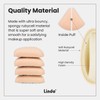 Lindo Marshmallow Makeup Puffs (5PCS) - For Foundation & Powders,