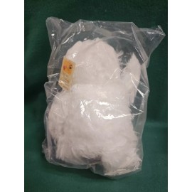 BOYDS BEAR PURRSLEY CHITTER CHATTER Plush White Furry Cat / itten MEOWS 2007 NEW