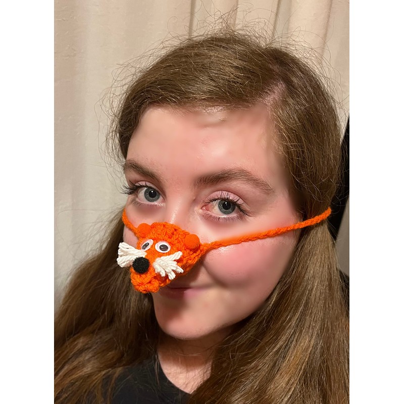 Ginger Tom Cat Nose Warmer Secret Santa Stocking Filler Gift