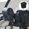 6 PCS 12v Switch Black Round Rocker Switch ON/Off Mini